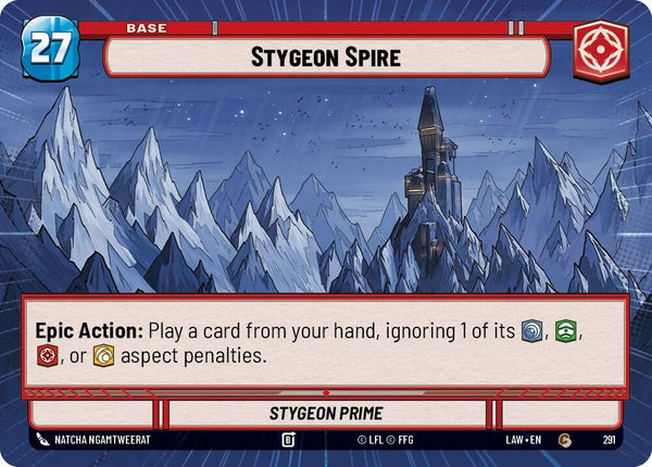 Stygeon Spire // Experience (Hyperspace) - Star Wars Unlimited