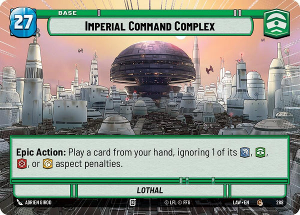 Imperial Command Complex // Shield (Hyperspace) - Star Wars Unlimited