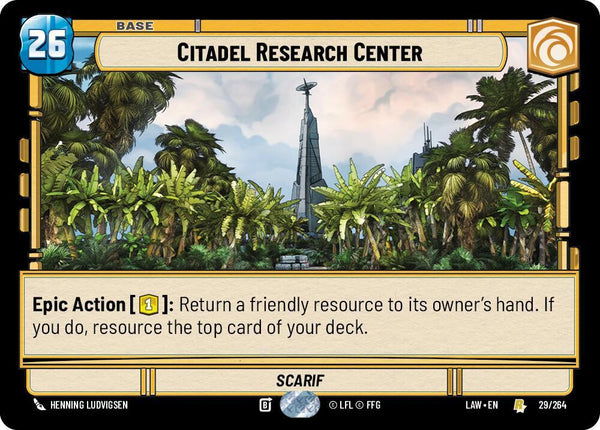 Citadel Research Center - Star Wars Unlimited