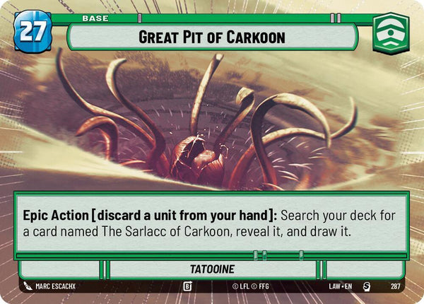 Great Pit of Carkoon (Hyperspace) - Star Wars Unlimited