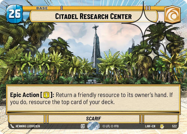 Citadel Research Center (Hyperspace Foil) - Star Wars Unlimited