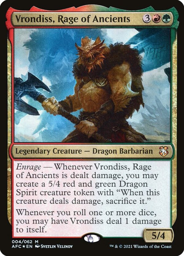 Vrondiss, Rage of Ancients - Magic: The Gathering