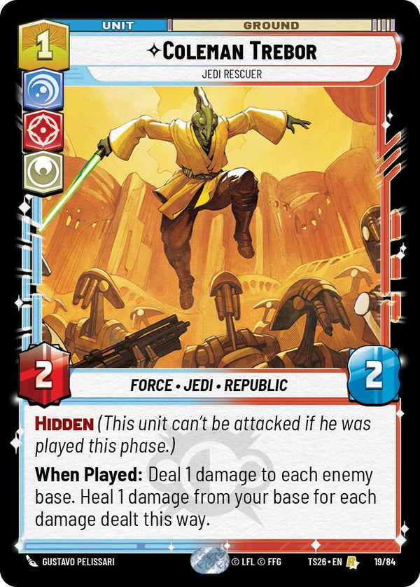 Coleman Trebor - Jedi Rescuer - Star Wars Unlimited