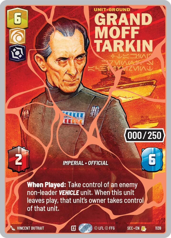 Grand Moff Tarkin - Taking Krennic's Achievement (Serialized) (Rose Gold)