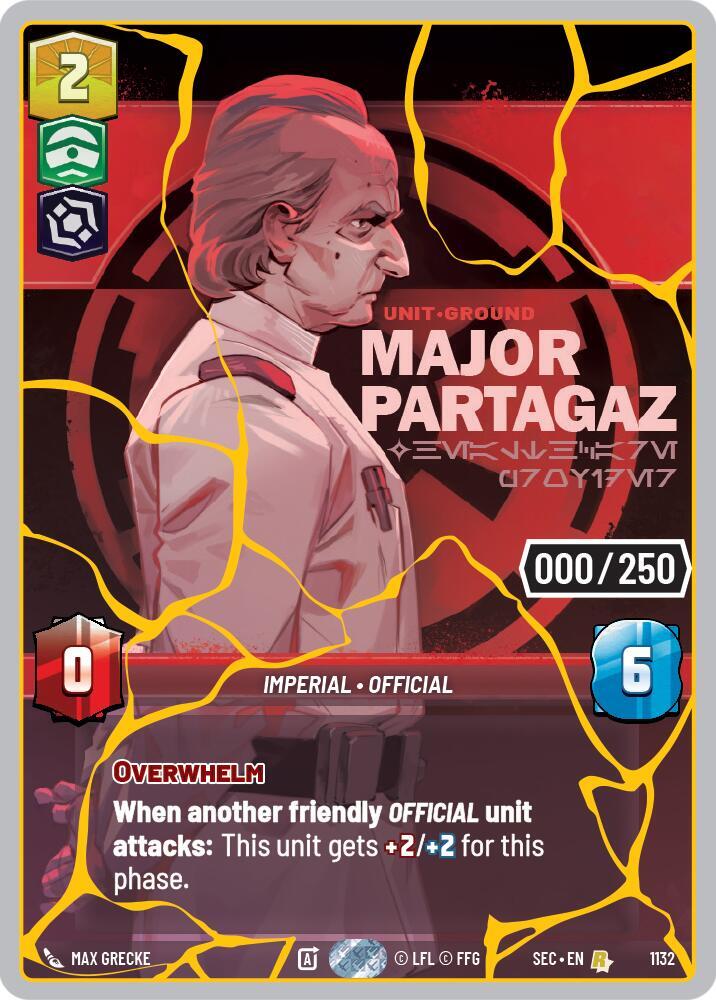 Major Partagaz - Healthcare Provider (Serialized) (Gold)
