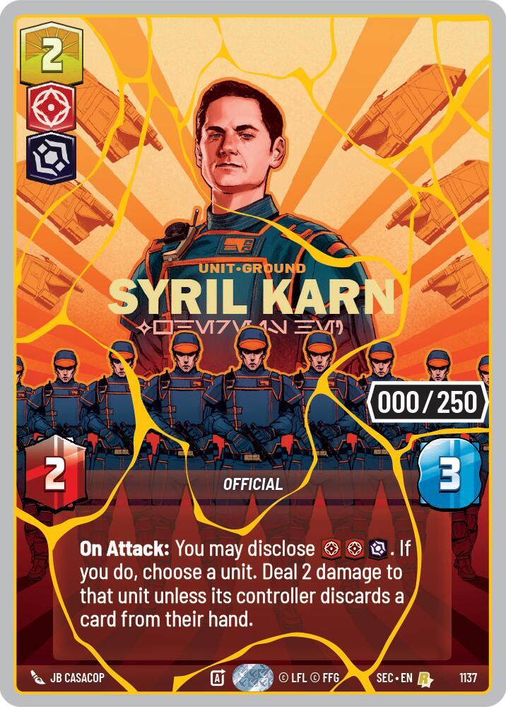 Syril Karn - Where Is He? (Serialized) (Gold)