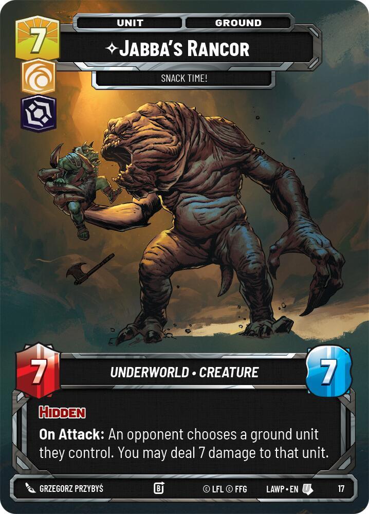 Jabba's Rancor - Snack Time!