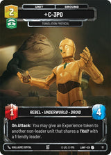 C-3PO - Translation Protocol - Star Wars Unlimited