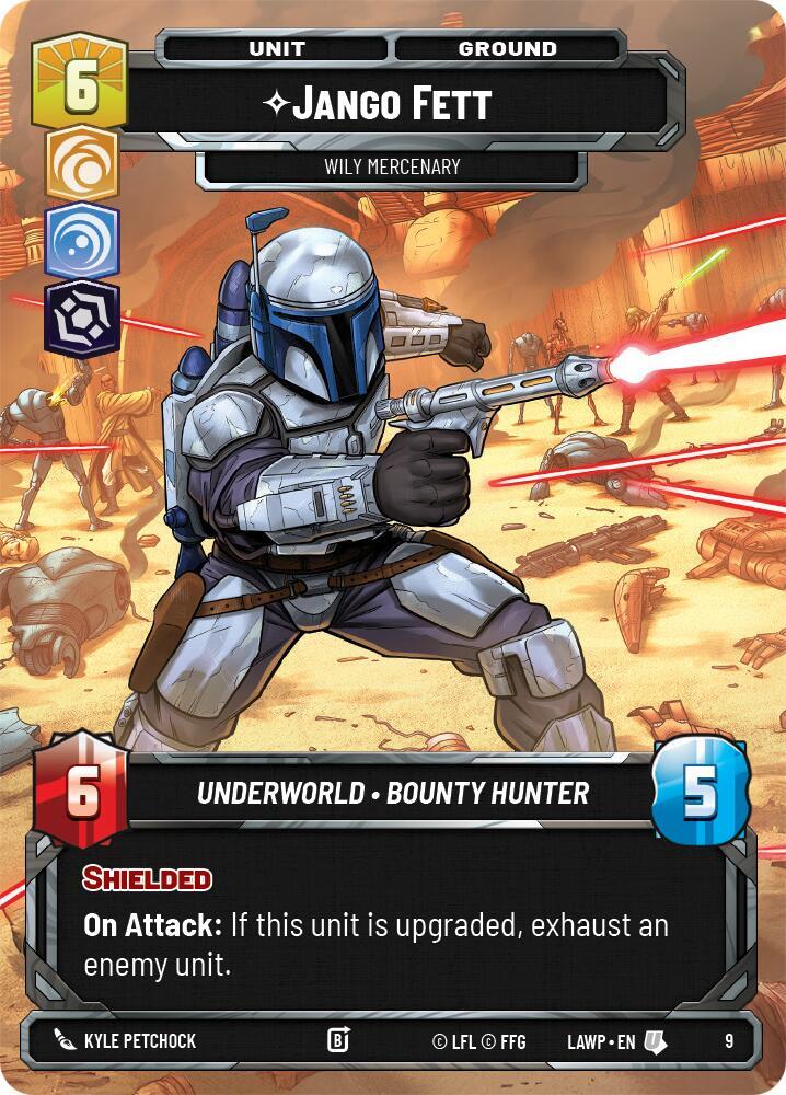 Jango Fett - Wily Mercenary