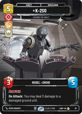 K-2S0 - Locking the Vault (Foil) - Star Wars Unlimited