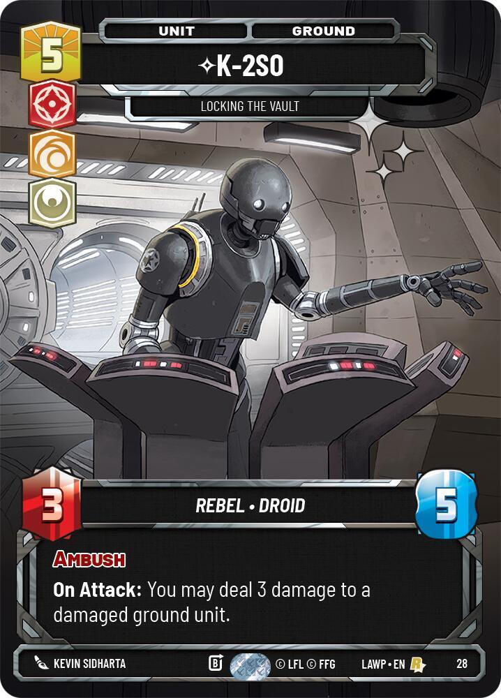 K-2S0 - Locking the Vault (Foil)