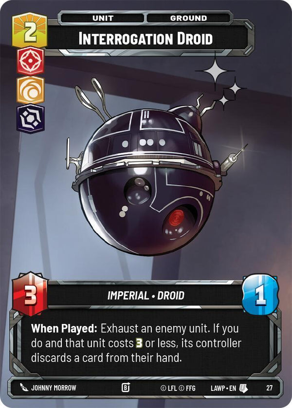 Interrogation Droid (Foil) - Star Wars Unlimited