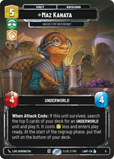 Maz Kanata - Where's My Boyfriend? - Star Wars Unlimited