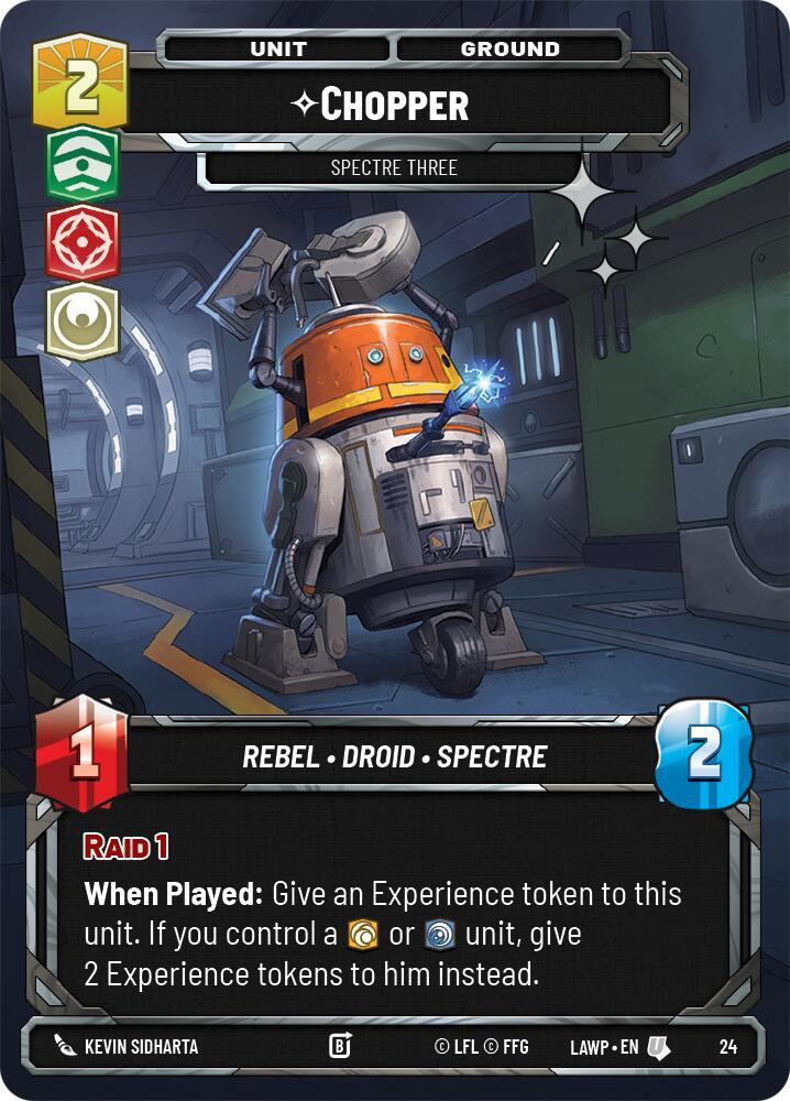 Chopper - Spectre Three (Foil)