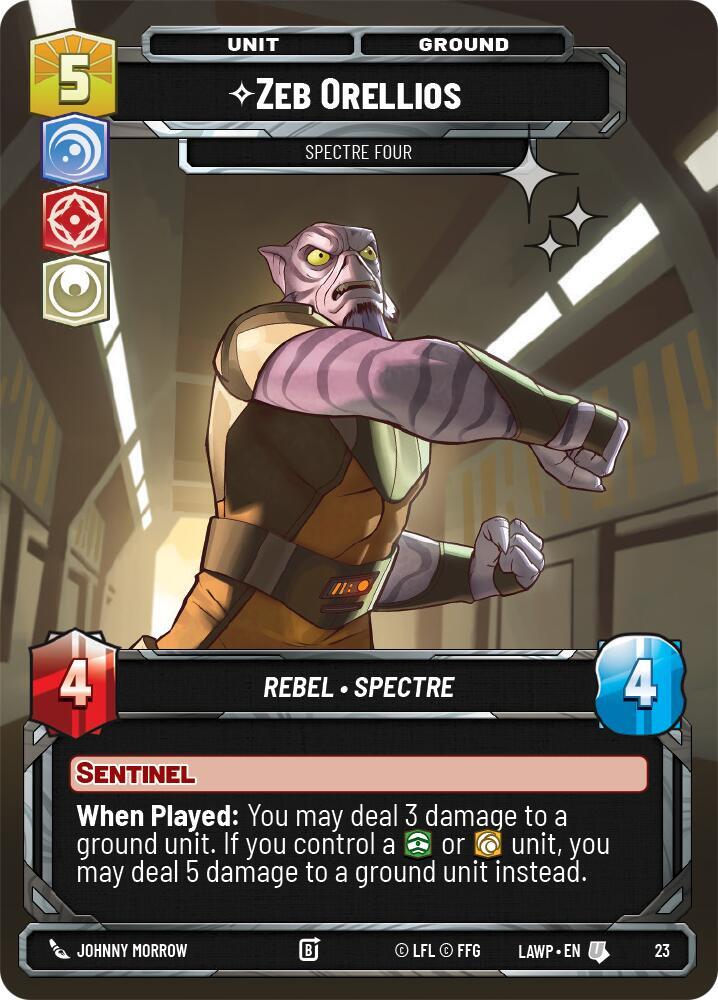 Zeb Orellios - Spectre Four (Foil)