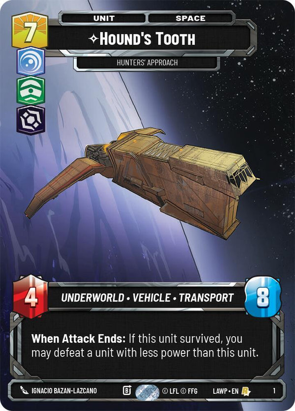 Hound's Tooth - Hunters' Approach - Star Wars Unlimited