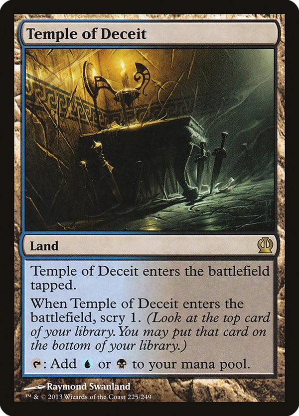 Temple of Deceit - Magic: The Gathering