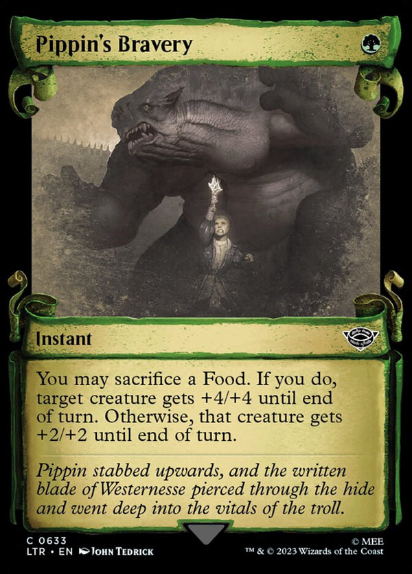 Pippin's Bravery (Showcase Scrolls) - Magic: The Gathering
