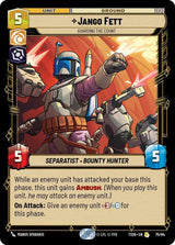 Jango Fett - Guarding the Count - Star Wars Unlimited