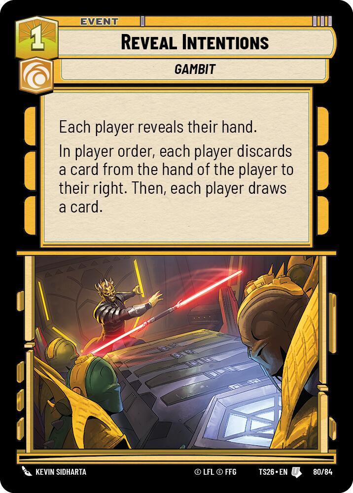 Reveal Intentions