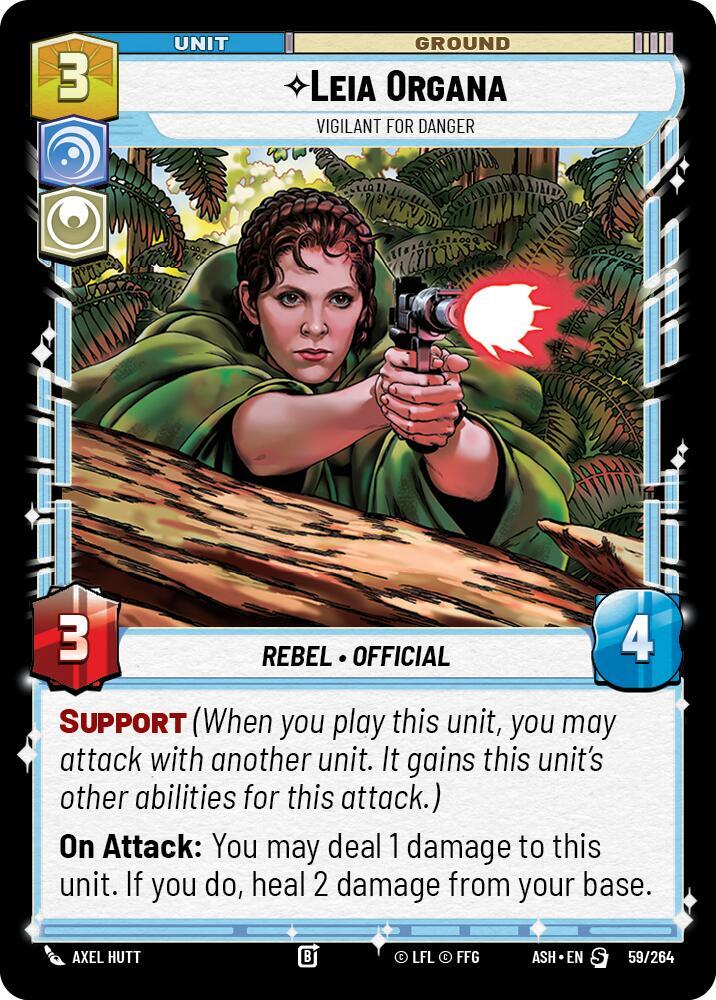 Leia Organa - Vigilant for Danger