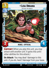Leia Organa - Vigilant for Danger - Star Wars Unlimited