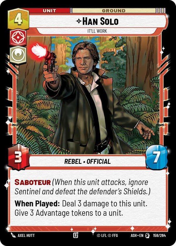 Han Solo - It'll Work - Star Wars Unlimited