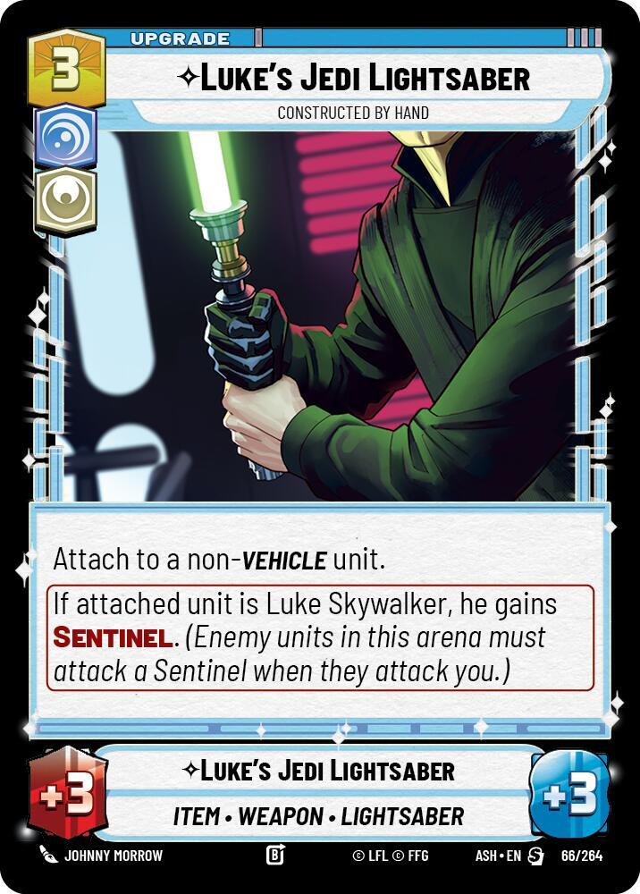 Luke's Jedi Lightsaber - Constructed by Hand