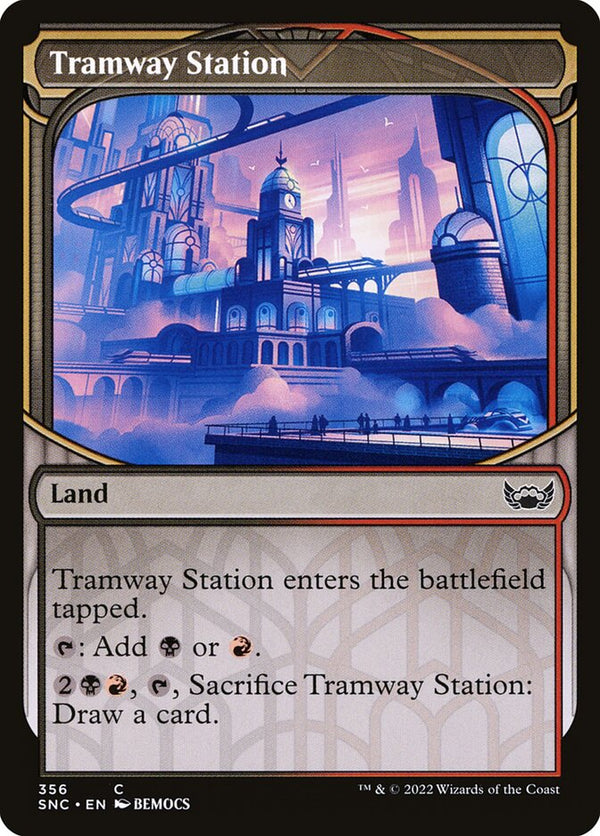 Tramway Station (Showcase) - Magic: The Gathering