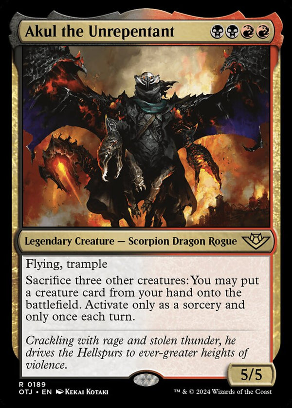 Akul the Unrepentant - Magic: The Gathering