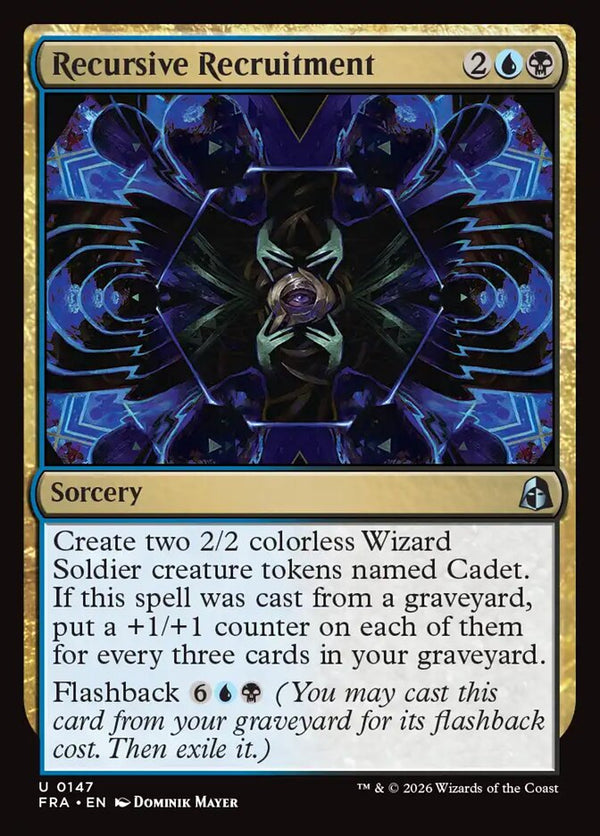Recursive Recruitment (FRA 147) - Magic: The Gathering