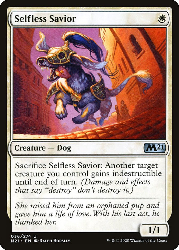 Selfless Savior - Magic: The Gathering