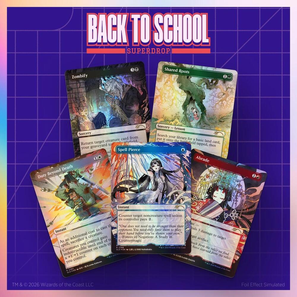 Secret Lair Drop: Return to the Mystical Archive - Traditional Foil Edition