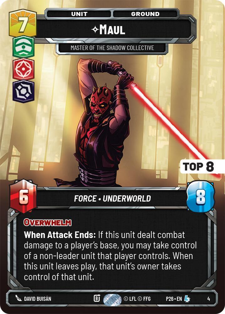 Maul - Master of the Shadow Collective (Top 8)