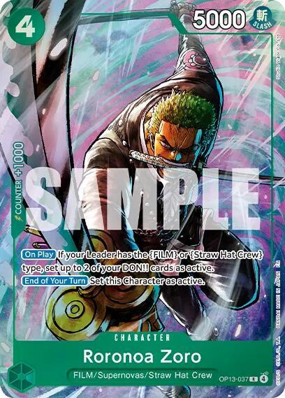 Roronoa Zoro (Premium Card Collection -Best Selection Vol. 6-)