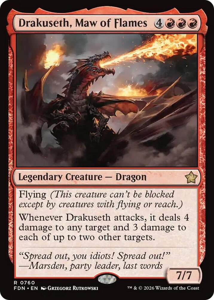 Drakuseth, Maw of Flames (0760)