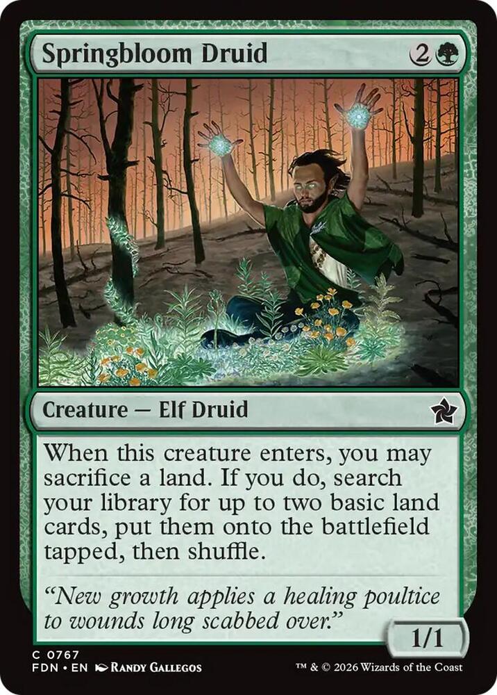 Springbloom Druid (0767)