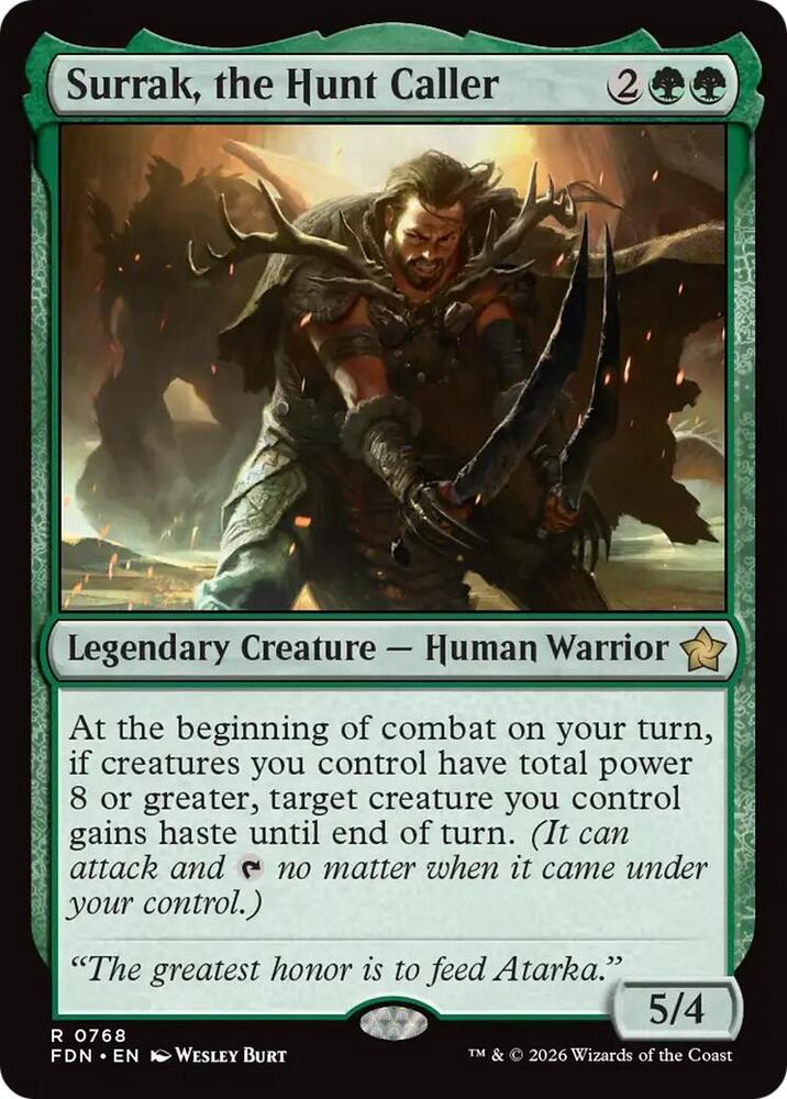 Surrak, the Hunt Caller (0768)