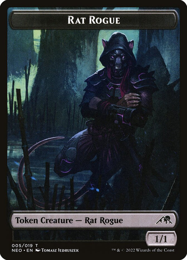 Rat Rogue Token - Magic: The Gathering