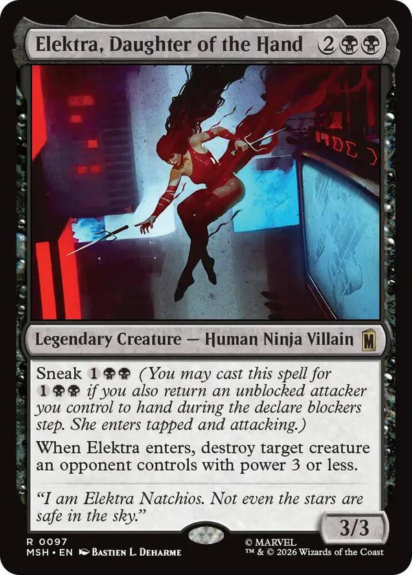 Elektra, Daughter of the Hand - Magic: The Gathering