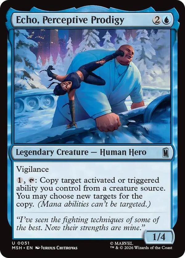 Echo, Perceptive Prodigy - Magic: The Gathering
