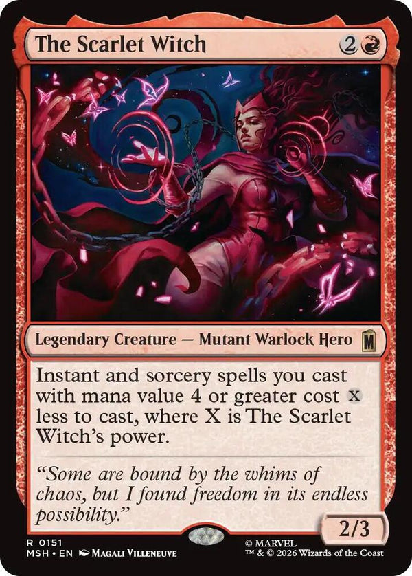 The Scarlet Witch - Magic: The Gathering