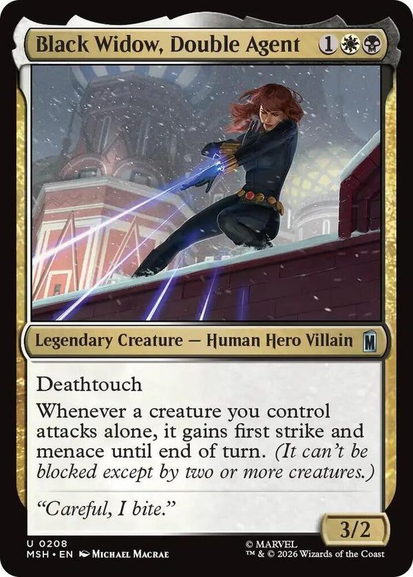 Black Widow, Double Agent - Magic: The Gathering