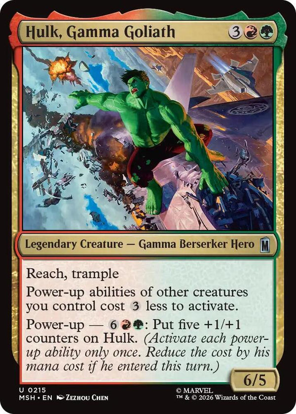 Hulk, Gamma Goliath - Magic: The Gathering