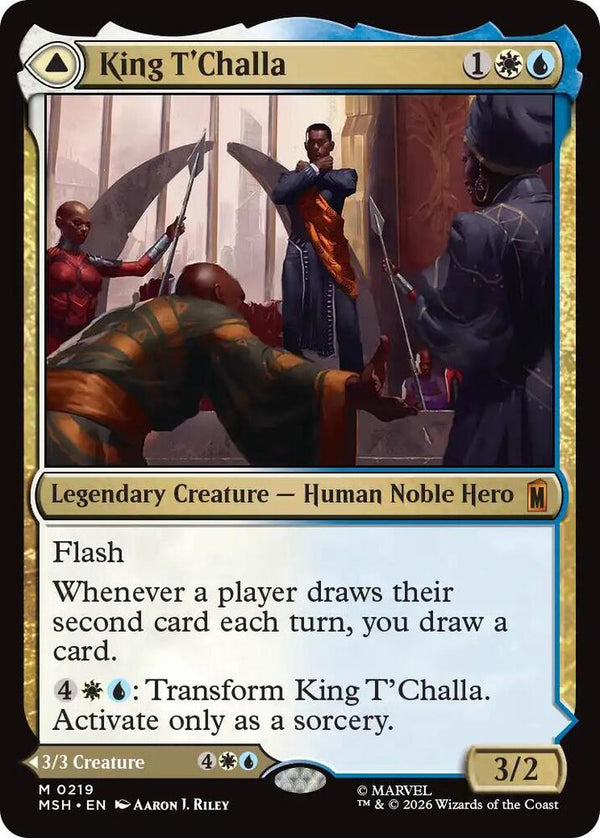 King T'Challa - Magic: The Gathering