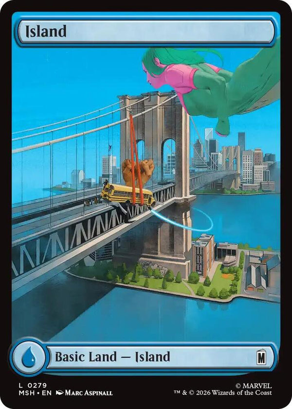Island (0279) - Magic: The Gathering