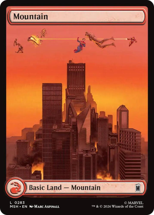 Mountain (0283) - Magic: The Gathering