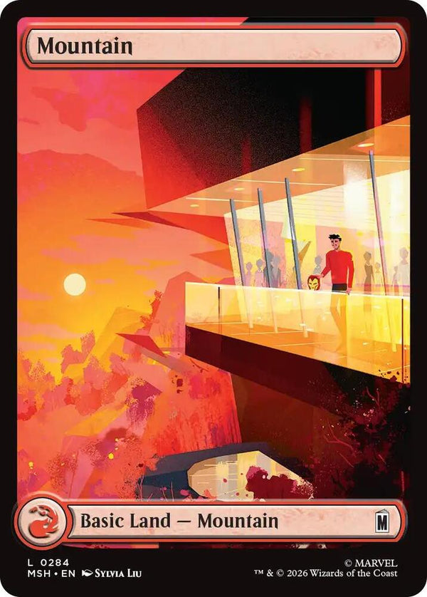 Mountain (0284) - Magic: The Gathering