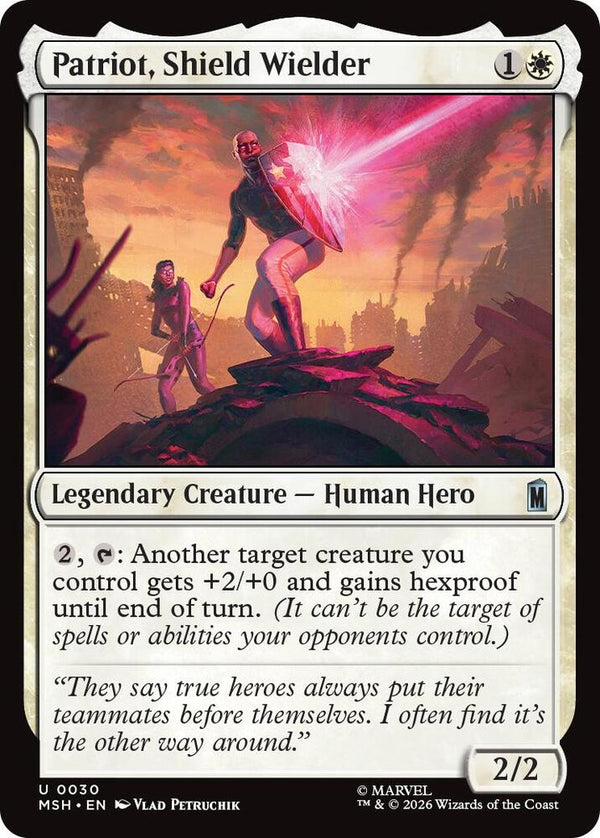 Patriot, Shield Wielder - Magic: The Gathering