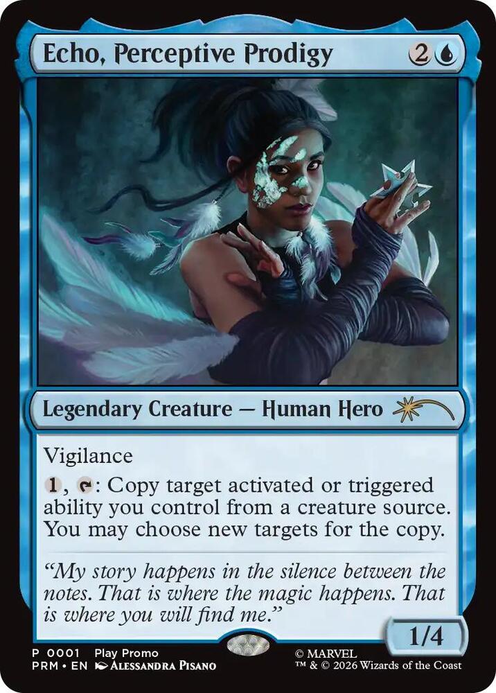 Echo, Perceptive Prodigy